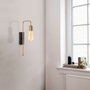 Opviq Mum - 3501 Lámpara de pared Dorado y negro